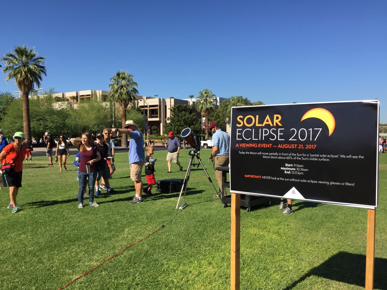 Se espera que más de 500 personas lleguen a la UofA para ser parte del evento,