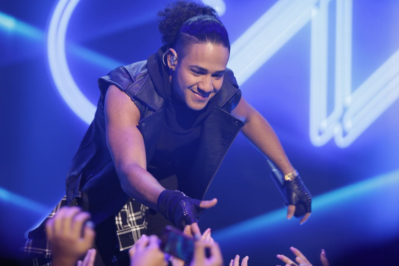 Richard agradeció todo el cariño del público.