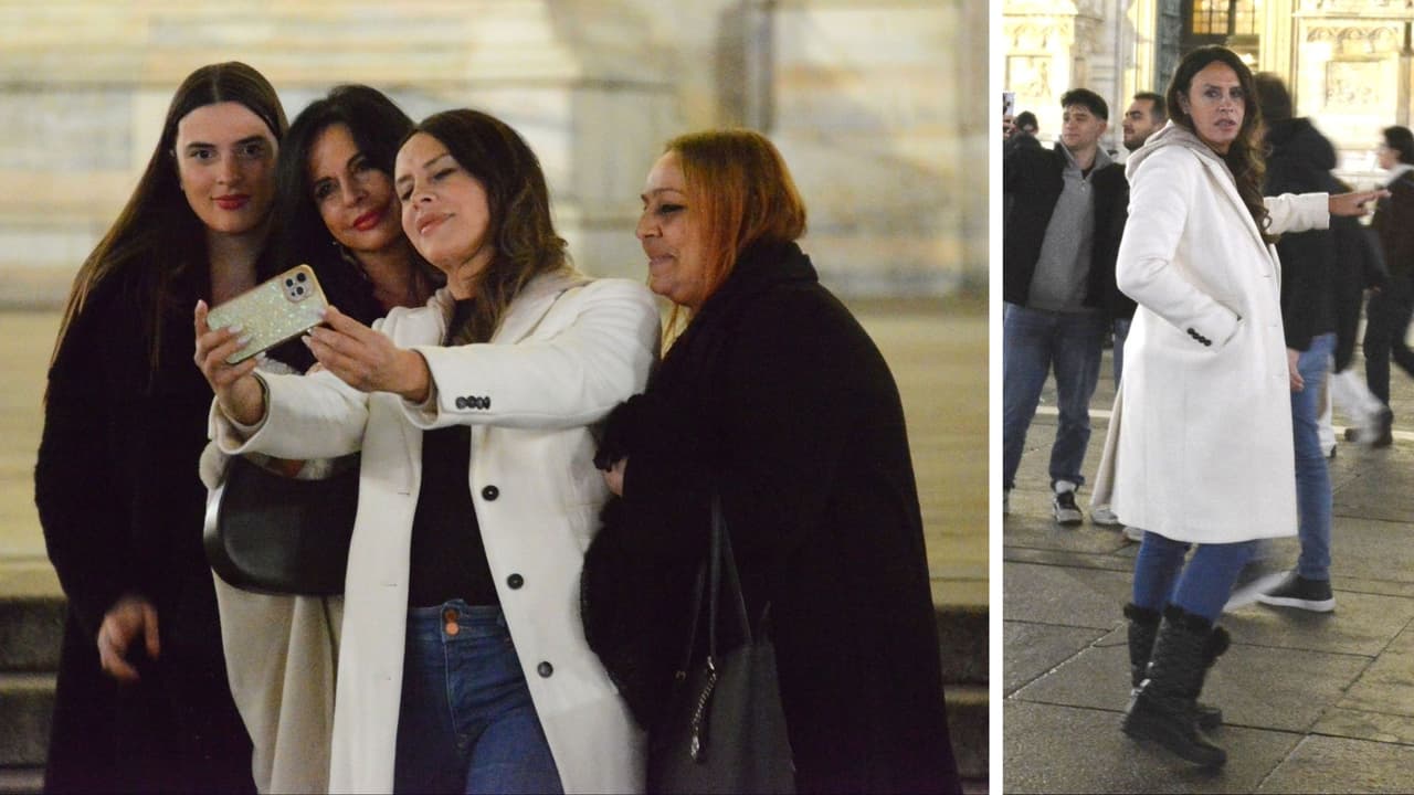 Karla Sofía Gascón reapareció en Milán luego de la polémica.