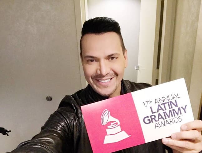 Otro que llegó a Las Vegas completamente emocionado fue el salsero Victor Manuelle.