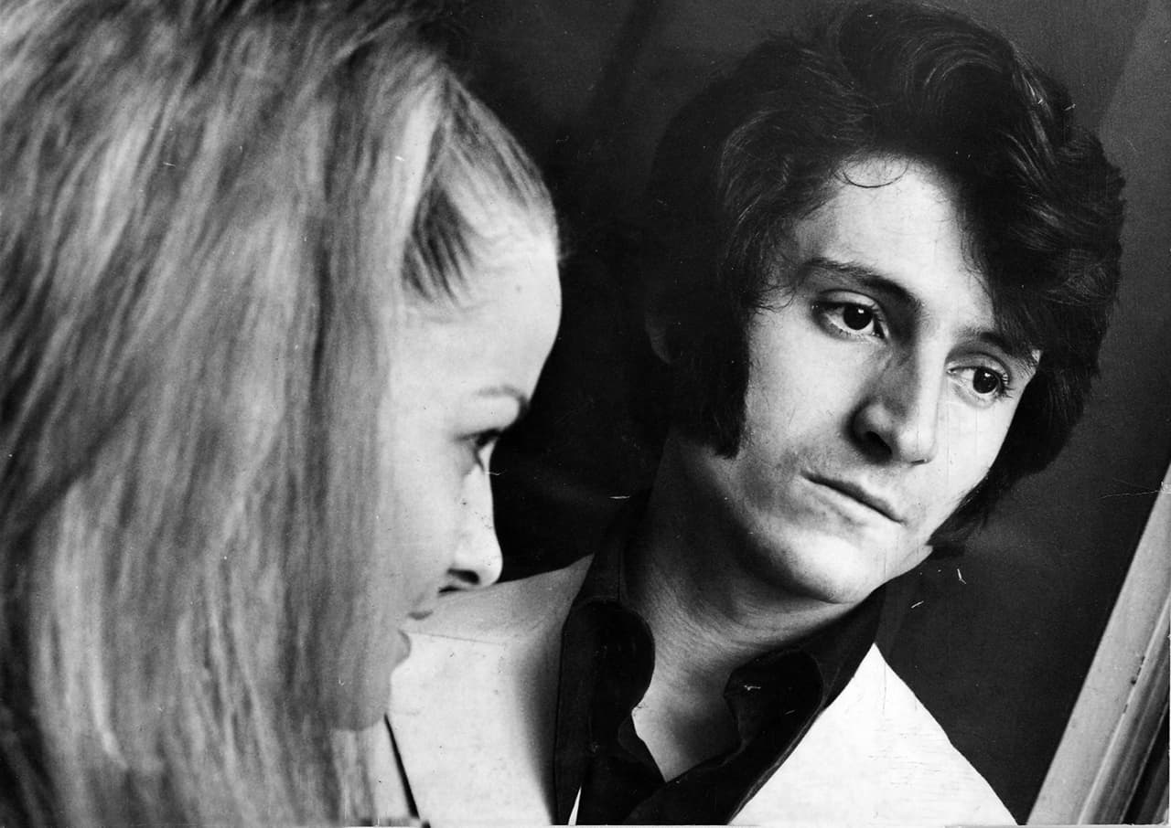 Marcela Basteri junto a Luis 'Rey', foto tomada en 1970