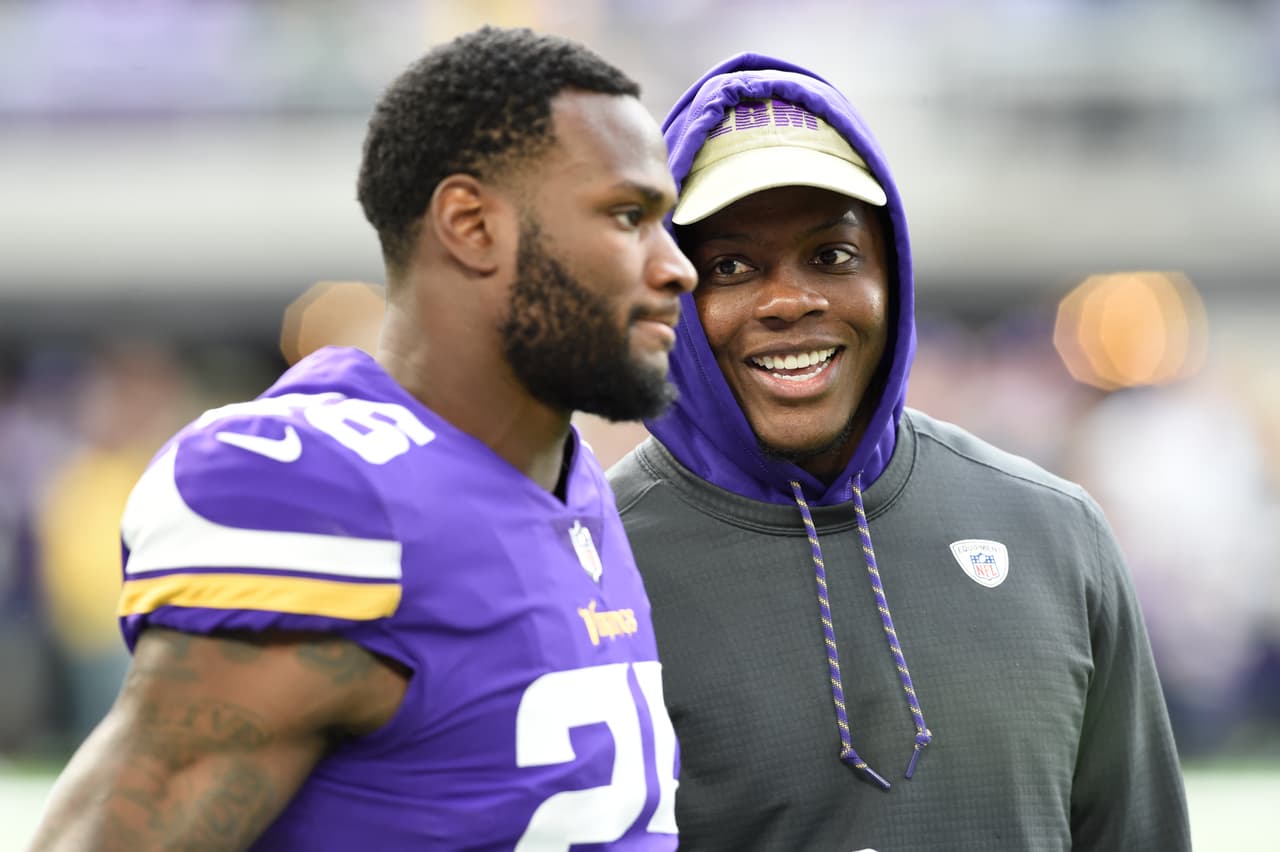 Trae Waynes realizó 6 tacleadas además de conseguir una de las 3 intercepciones de la defensiva de los Vikings