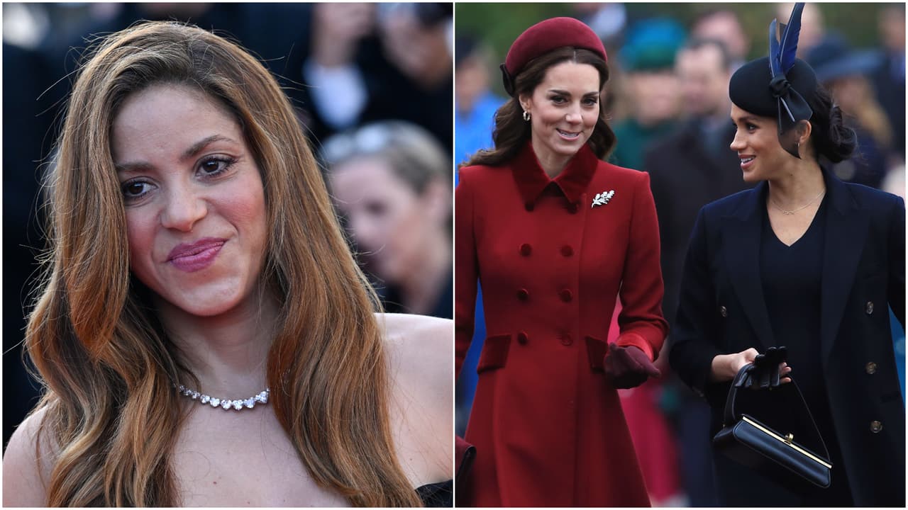 Shakira, ¿enviando mensajes aéreos a Piqué?; y un tenso intercambio de mensajes entre Kate y Meghan sale a la luz