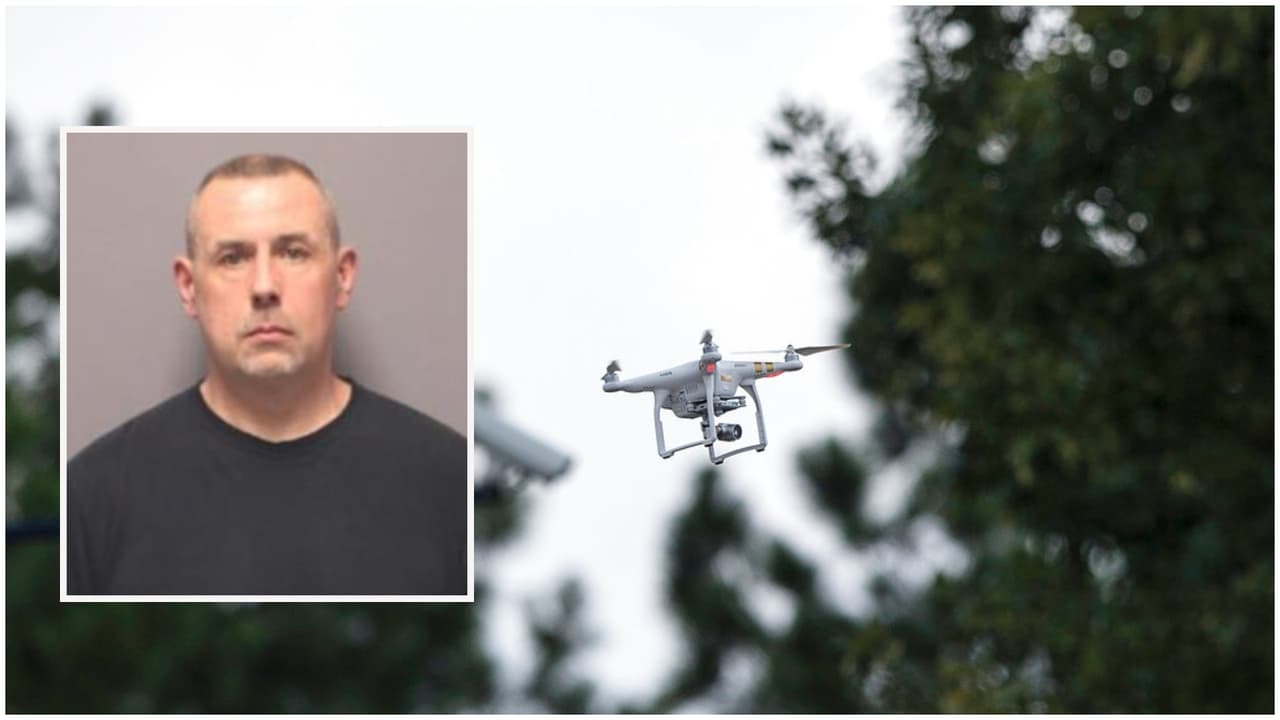 Arrestan a hombre que usó un dron para espiar a una mujer en el baño