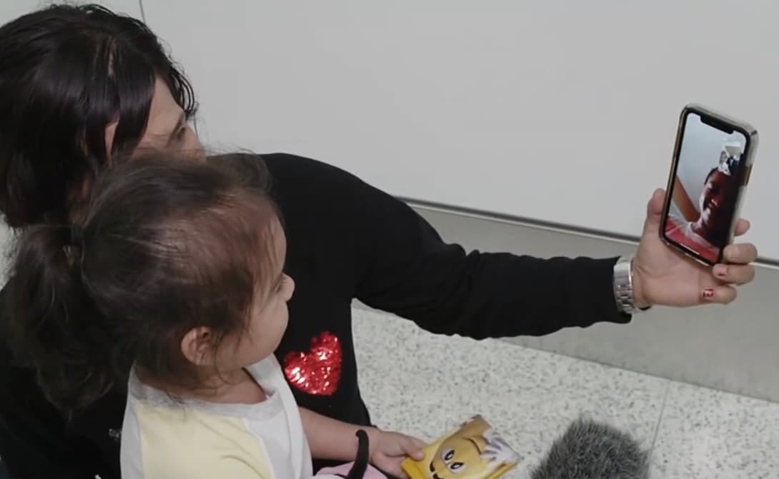 A ese encuentro también se unió por videollamada Evis Maely, nuera de Maldonado y madre de Blanca Rosa, 
<b>quien desde Honduras se dijo “agradecida” por ver que su hija estaba ya bajo la protección de su abuela. </b>
<br>