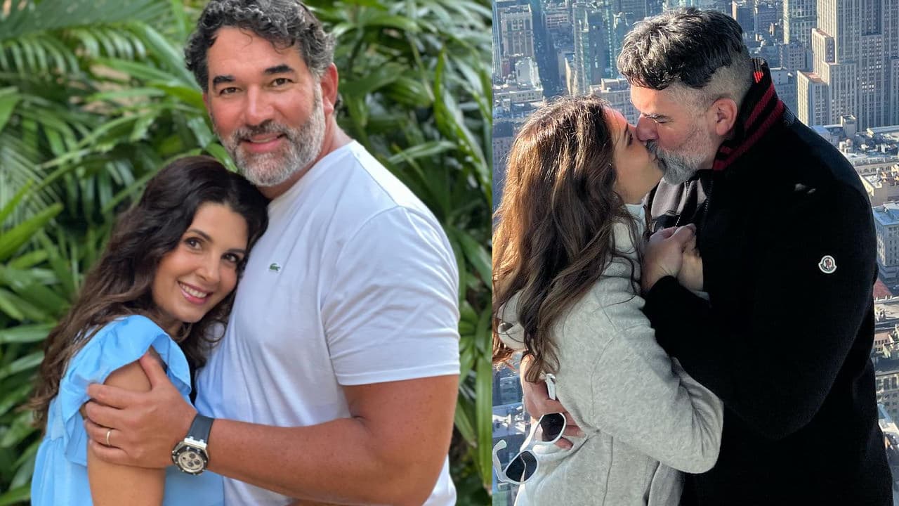 Eduardo Santamarina es rubio y Mayrín Villanueva publica las fotos: así se ve