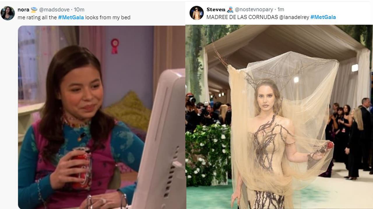 Lana del Rey en los memes de la Met Gala 2024