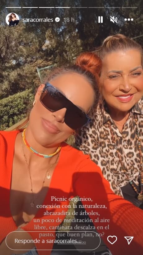 “[La actriz] está con su mamá en todo momento... que si van a una viña navideña, que si ahora comen, cenan y bailan juntas, le presenta a los amigos y al futuro novio”, agregó.