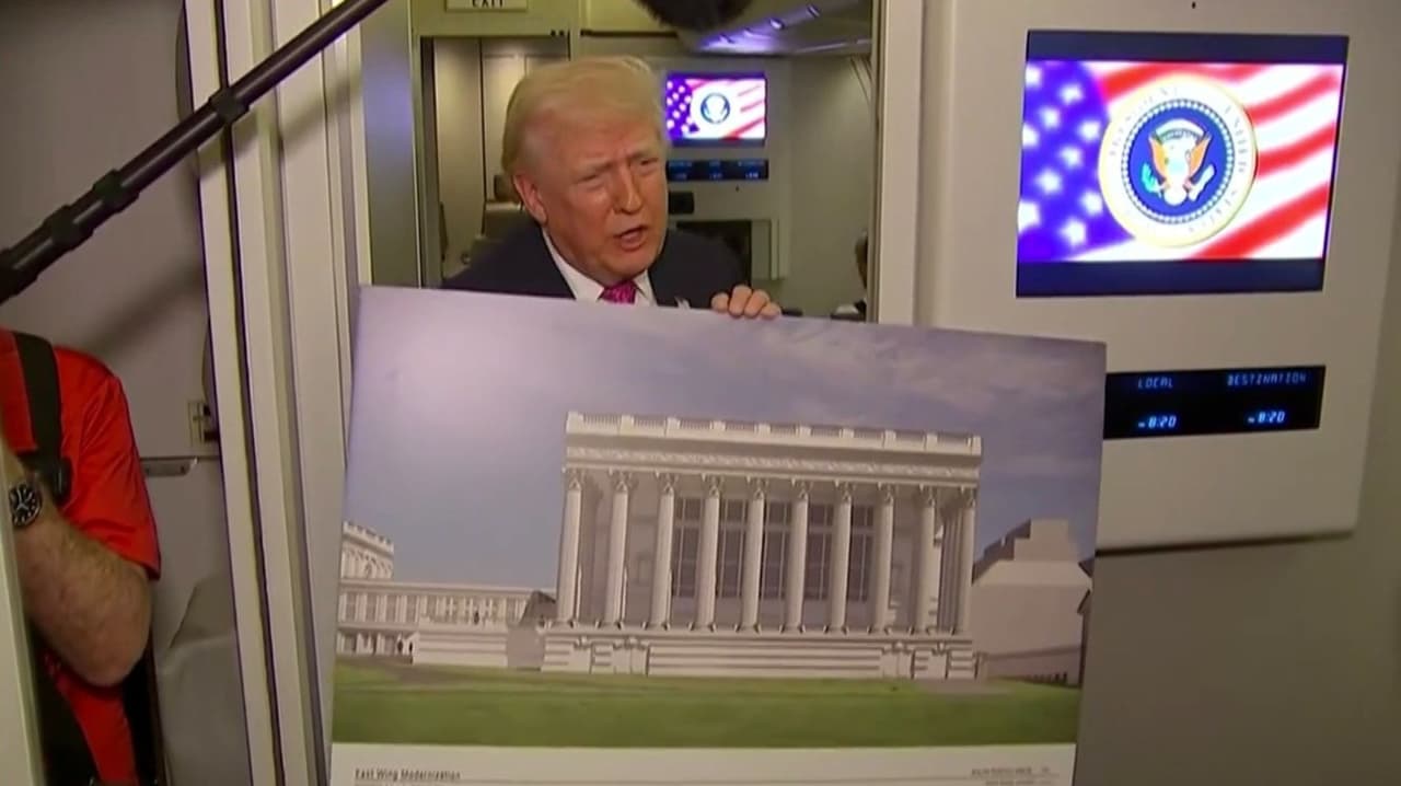 Juez frena a Trump: Bloquean construcción del polémico Salón de Baile en la Casa Blanca