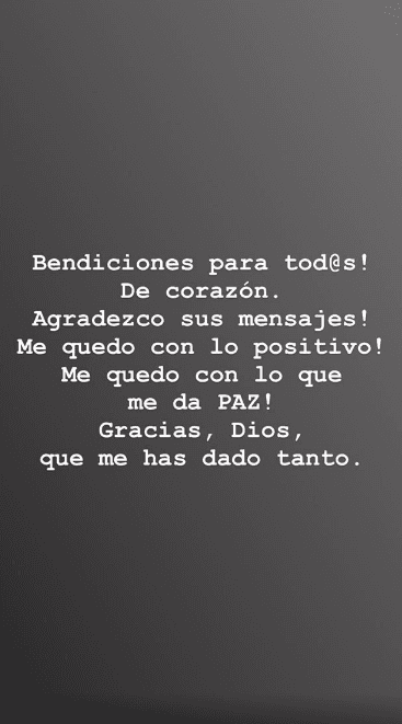 Ser agradecido es una de las muchas cualidades del presentador de 47 años.