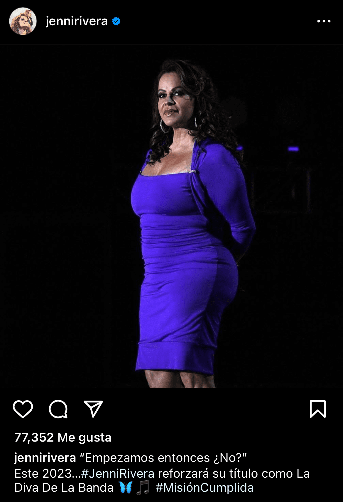Jenni Rivera, post 2023
