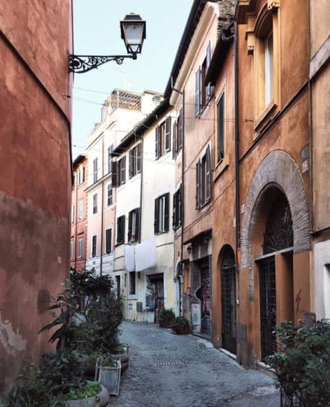 Italia me enamoré de tus calles.