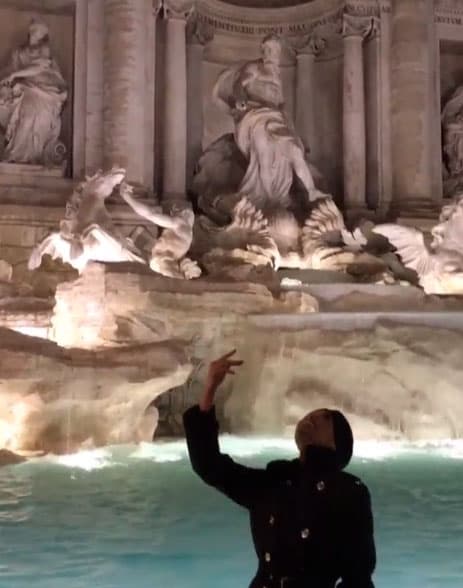 Ya pedí mi deseo en la fuente de Trevi denominada como la fuente más hermosa no sólo de Roma si no también del mundo entero.