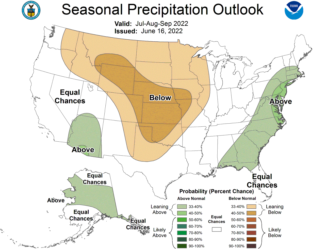 Pronóstico de lluvias.