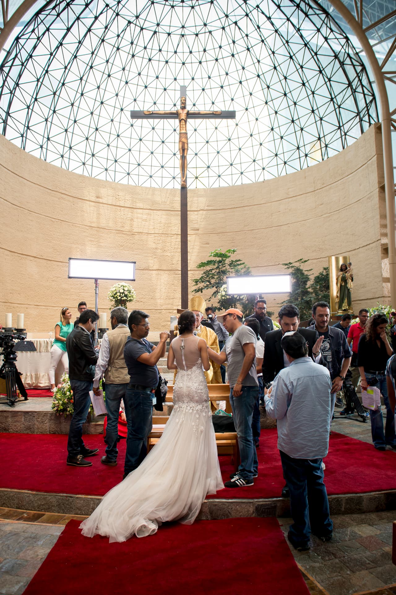 Hubo un gran desplegado técnico que cuidó cada detalle.