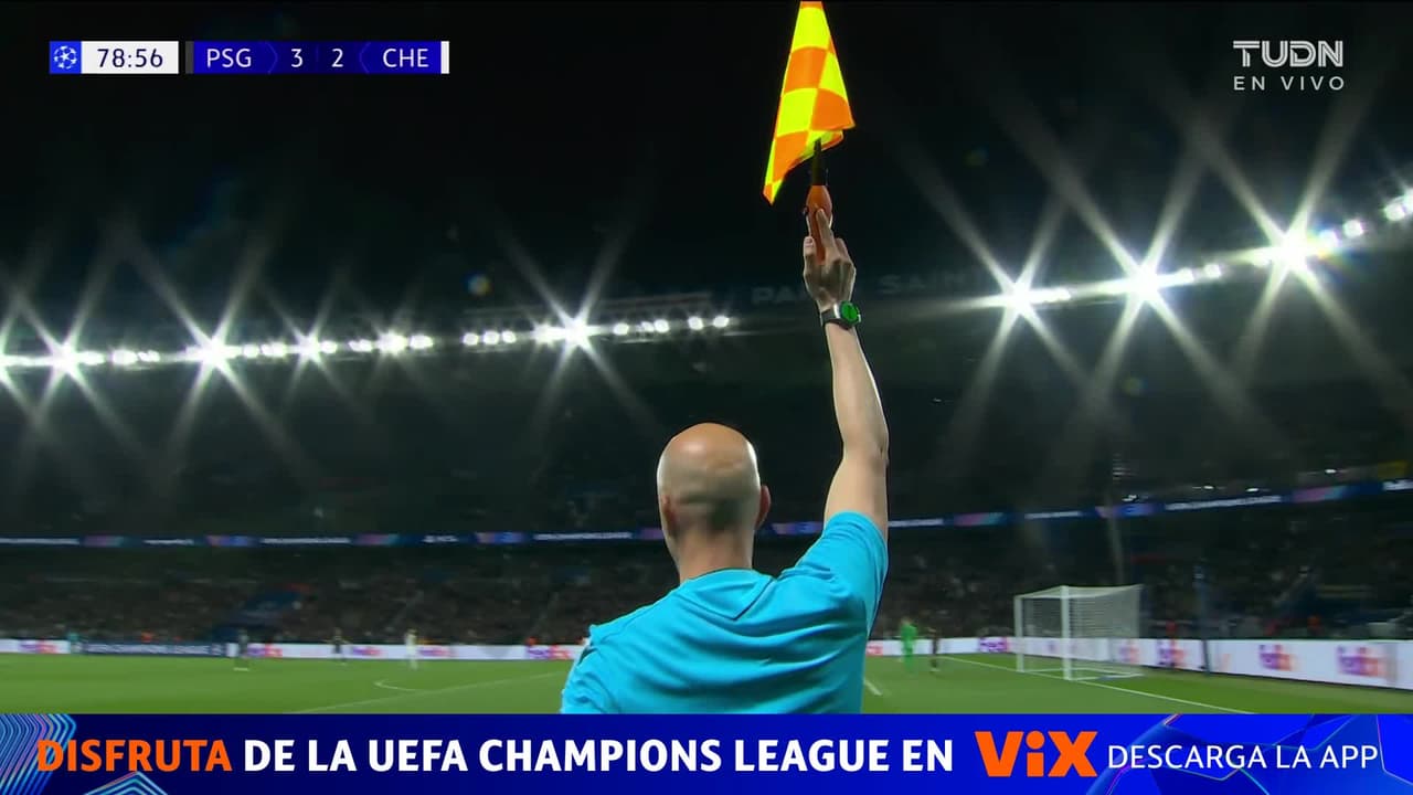 ¡Se salva el PSG! Gol anulado al Chelsea por fuera de juego de Neto