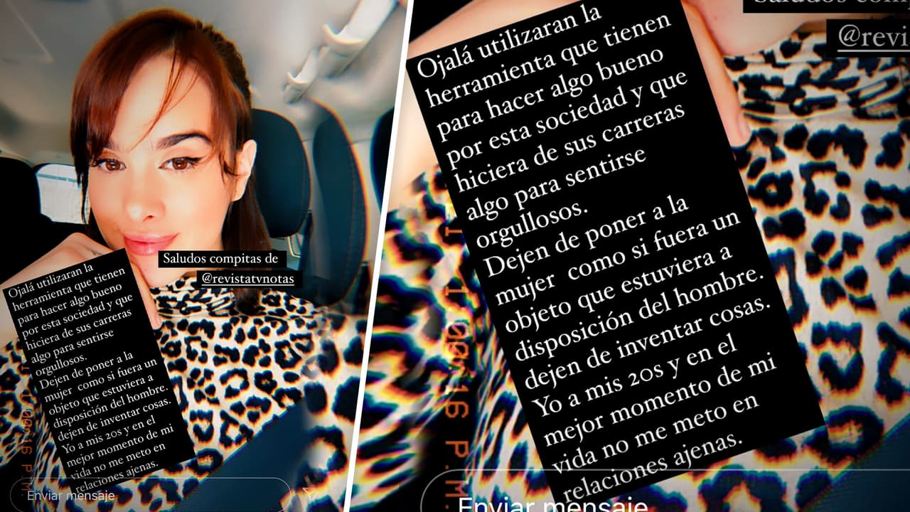 Gala Montes niega tener romance con Horacio Pancheri