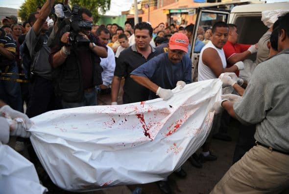 El promedio mundial de homicidios es de 8 por cada 100 mil habitantes.