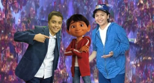 Ellos son Luis Ángel Gómez Jaramillo y Anthony Gonzalez, los niños que se robaron el corazón de millones de personas al prestar su voz a Miguel, el personaje central de la cinta animadoa 'Coco'.
