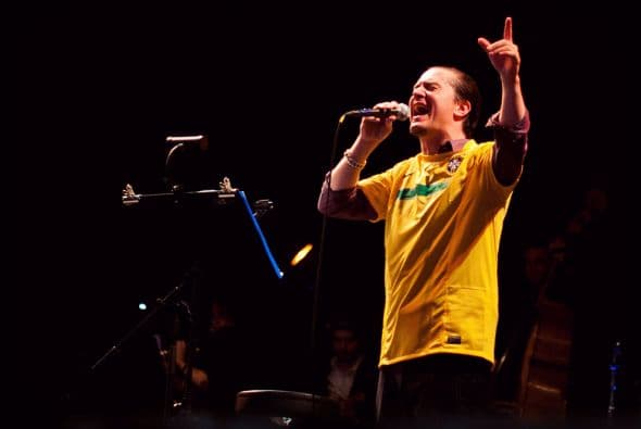 Mike Patton fue el encargado de cerrar la edición de 2011 de Rock in Rio. Fotos: Rock in Rio