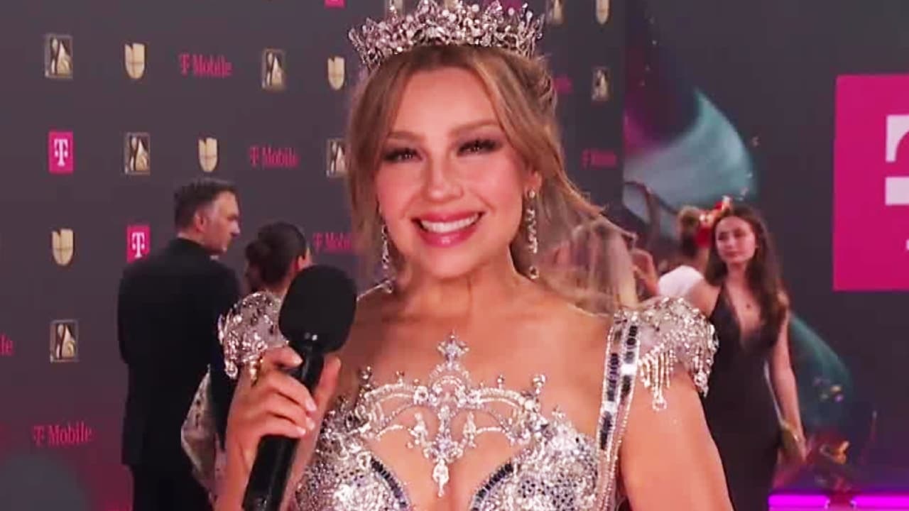 Thalía revela el tiempo que le tomó prepararse para la gran noche de Premio Lo Nuestro