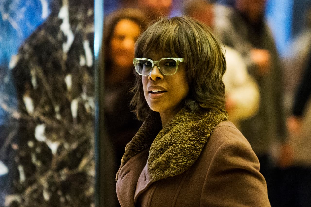 Presentadora del programa
<i>This Morning </i>de CBS y editora de la revista The Oprah Magazine, Gayle King.