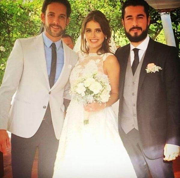 El galán afortunado se llama Josué Alvarado, con quien ya tenía algunos años de feliz relación.