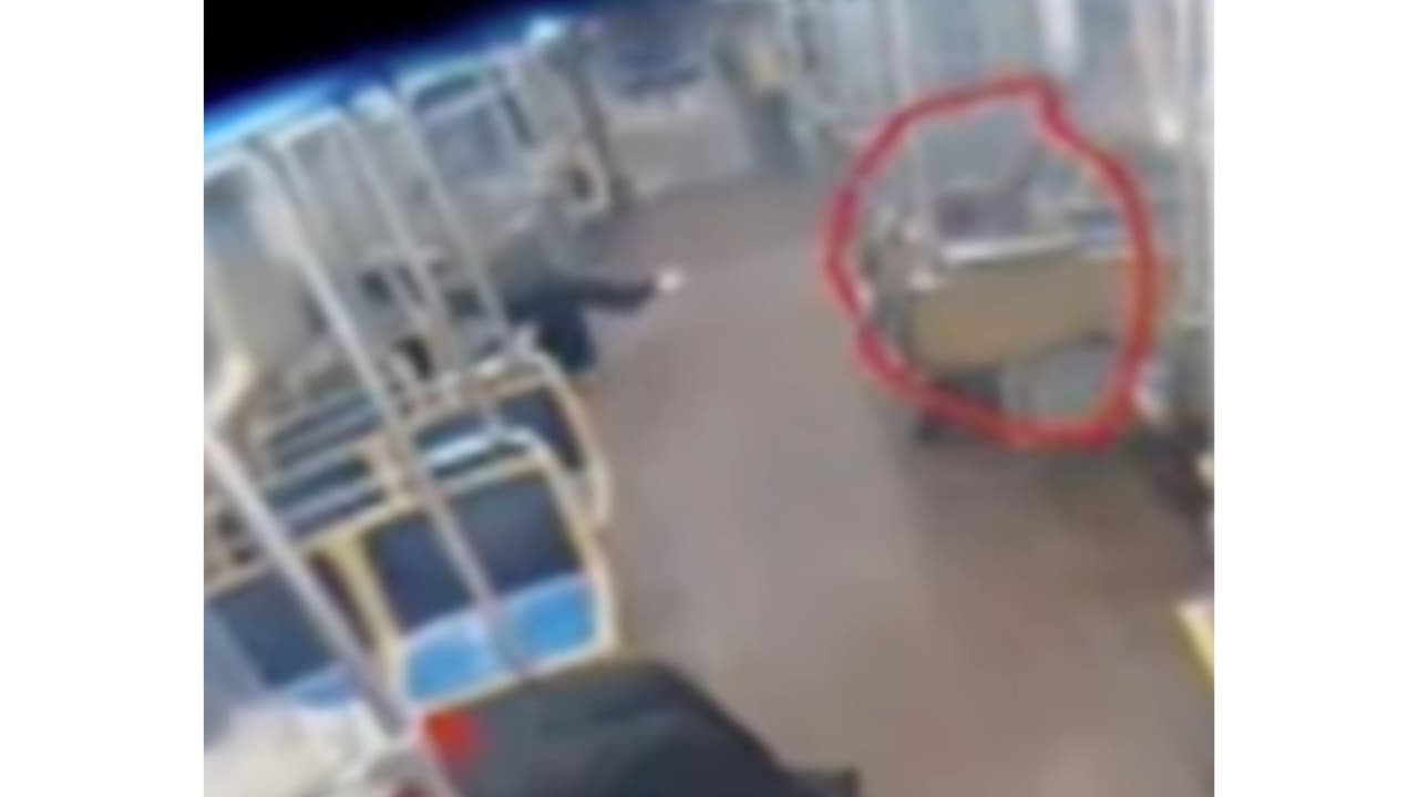 Las fotografías muestran a
<b> la víctima sentada a la mitad del vagón,</b> mientras el sospechoso permanece al fondo del coche sin interactuar con ella.
<b>Las autoridades aseguran que no se conocían y esto descarta las primeras versiones sobre una supuesta discusión entre ellos. </b>