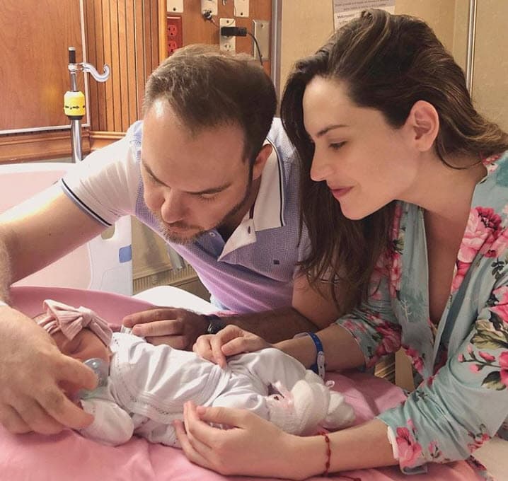 Contó que Megan todavía está en la etapa en que despierta cada 2 o 3 horas en la noche.