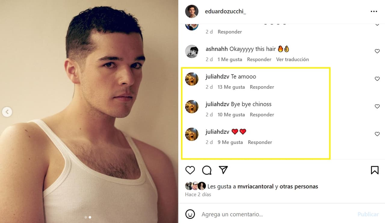 Hijo de Itatí Cantoral recibe peculiar reacción de su media hermana por su cambio de look