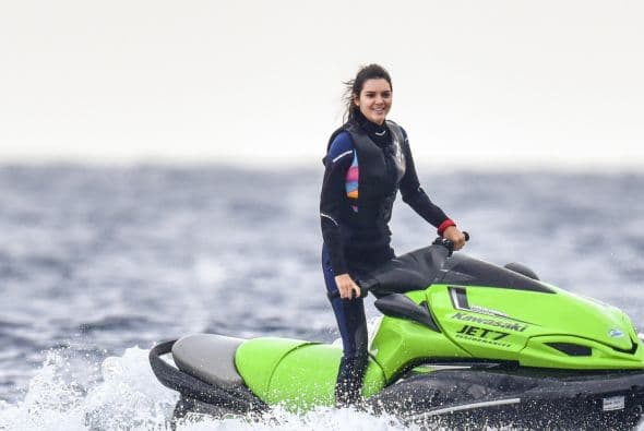 Se veía de lo más divertida.