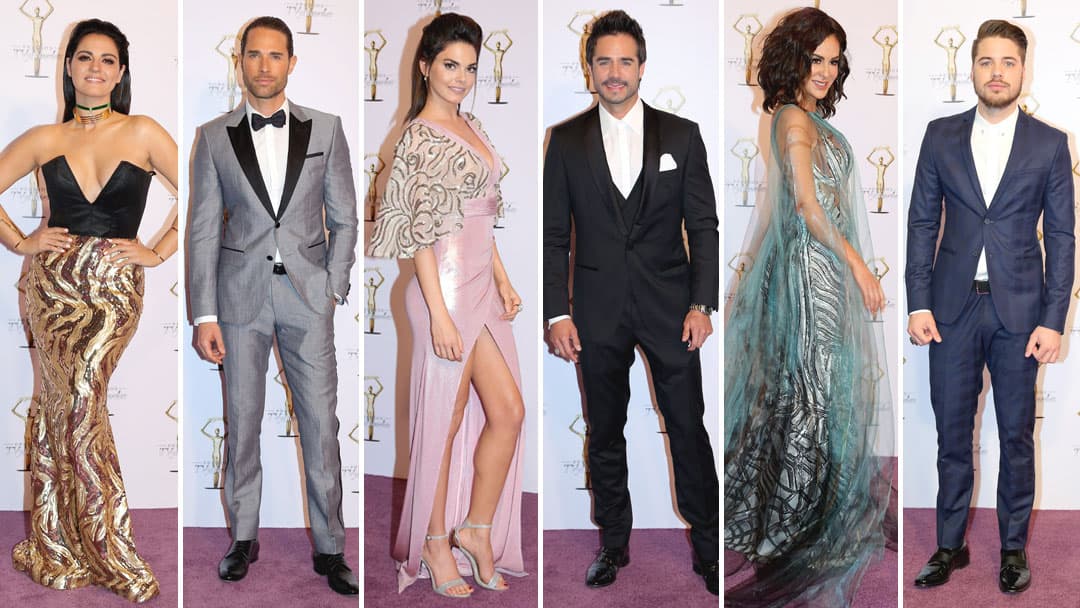 La alfombra morada de los 'Premios TVyNovelas 2017', mira el glamour de los famosos