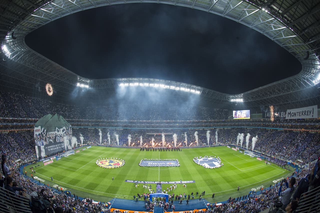 ¡Fantástico escenario para recibir la final de ida del futbol mexicano!