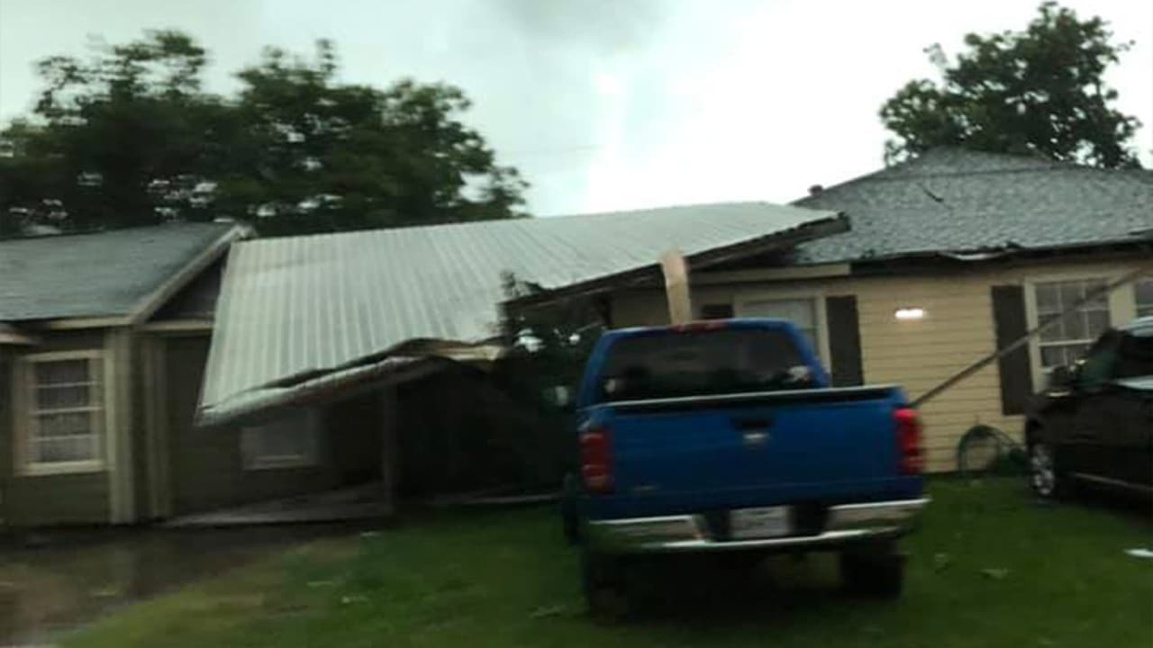 El Servicio Meteorológico Nacional mantiene una vigilancia por tormentas severas hasta las 9:00 p.m. en el área de Houston.