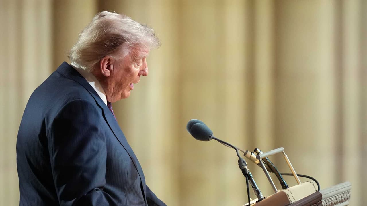 "Murió haciendo el trabajo para el que nació": Trump rememora en homenaje, la personalidad de Lindsey Graham