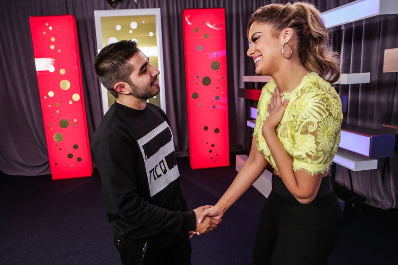 Joss quedó enamorado de nuestra Aleyda.