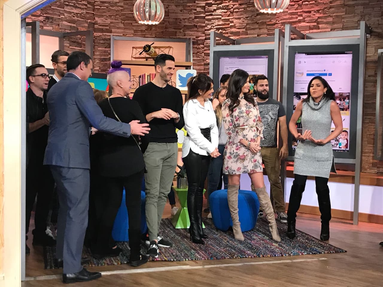 Francisca habló de lo importante que es para todos en Despierta América sentir el cariño del público.