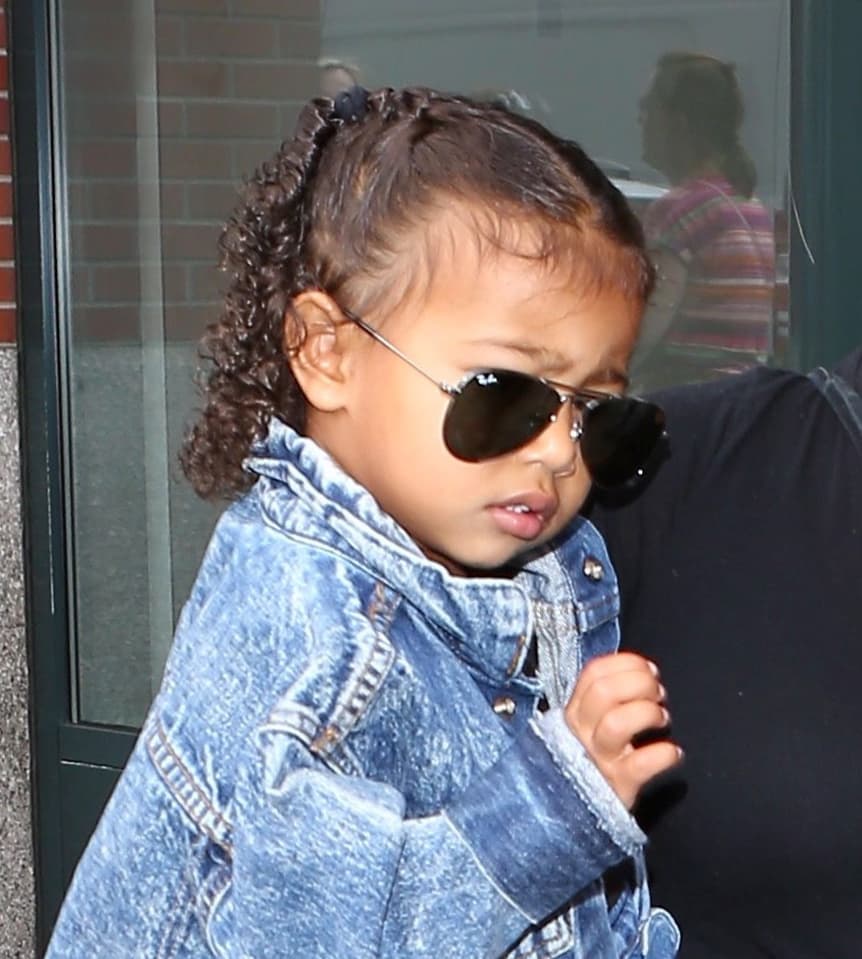 ¿Este será el inicio de North en la industria del modelaje?