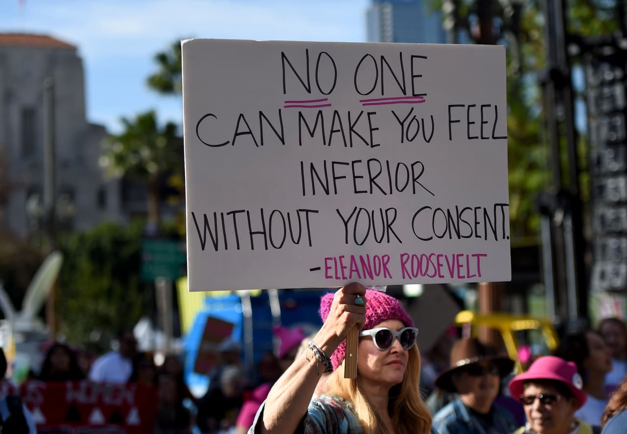 El objetivo de la marcha es abogar por derechos que afectan a las mujeres.