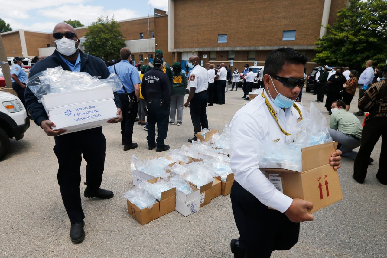 <b>Puesto 11. Virginia. 42.3% de las pruebas recomendadas por los expertos.</b> 64.3 nuevas pruebas por cada 100,000 personas (5,475 pruebas por día).Tasa de prueba positiva: 15.9% (14º más alta del país).