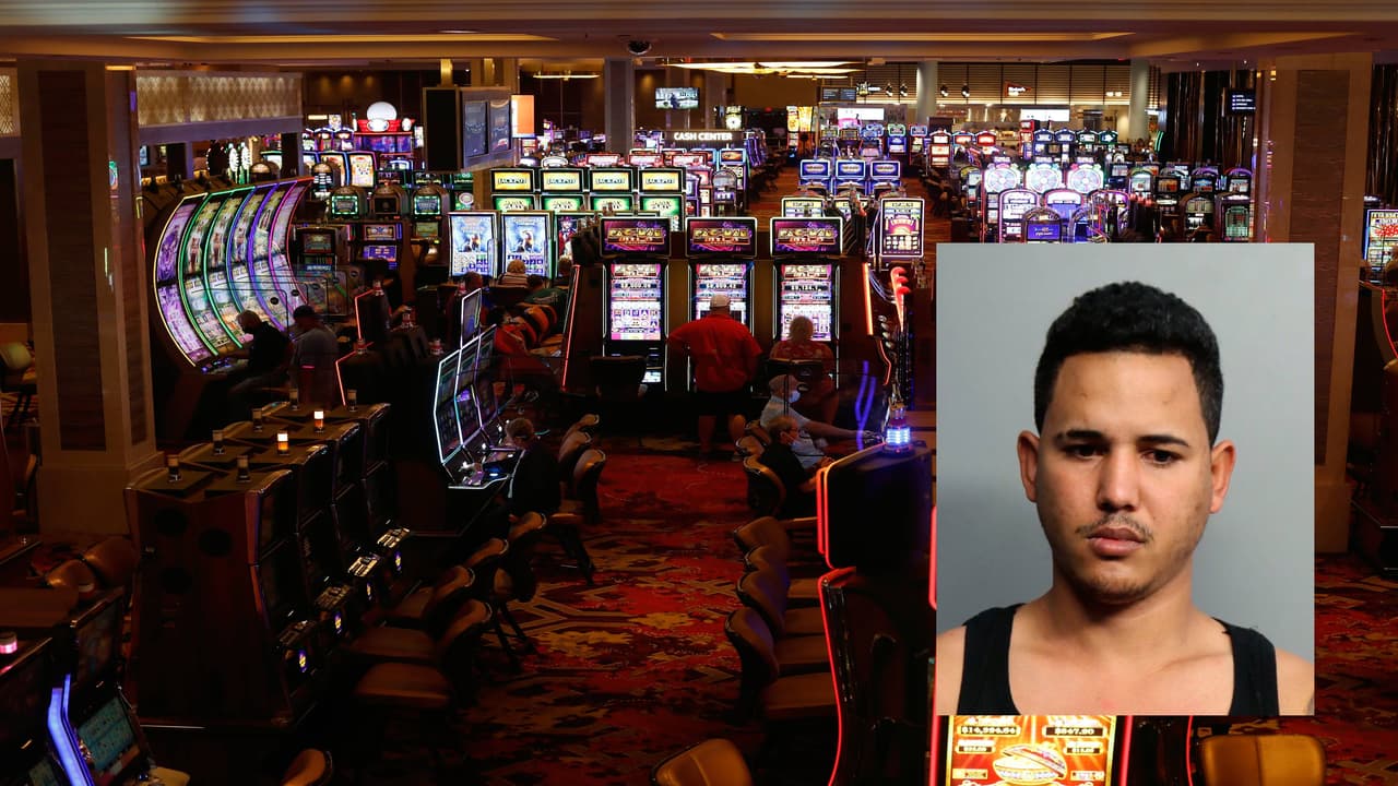 Hombre es arrestado tras ser descubierto haciendo trampa con las máquinas de un casino