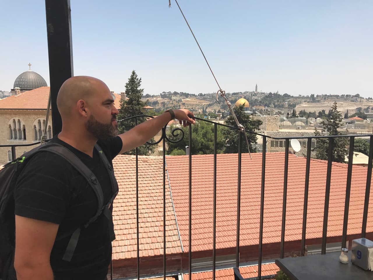 Así fue la visita de Raúl 'El Pelón' por los lugares más impresionantes de Tierra Santa.