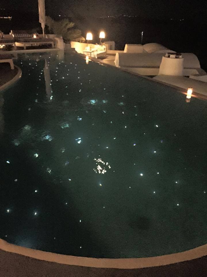 Las noches de Santorini.