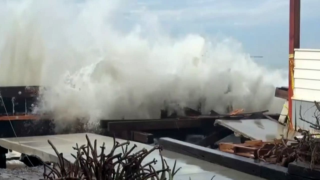 Alerta climática en EEUU: Estragos en California, trayectoria del huracán Simon