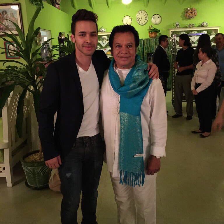 Cuando conoció a Juan Gabriel.