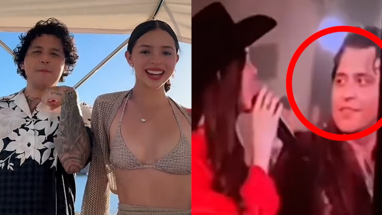 Nodal llama “coquetas” a fans delante de Ángela Aguilar: así reacciona la cantante