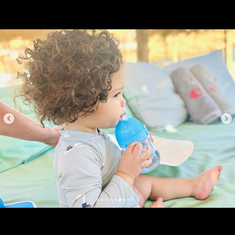 "Para mí sigue siendo luna de miel incluso con más miel", dejó en claro la exreina de belleza. 
<br>