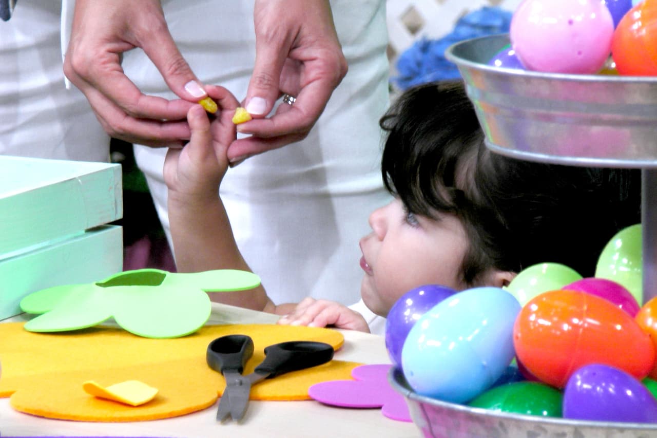 Y hasta prendió a organizar un picnic, para la fiesta de Pascua.
