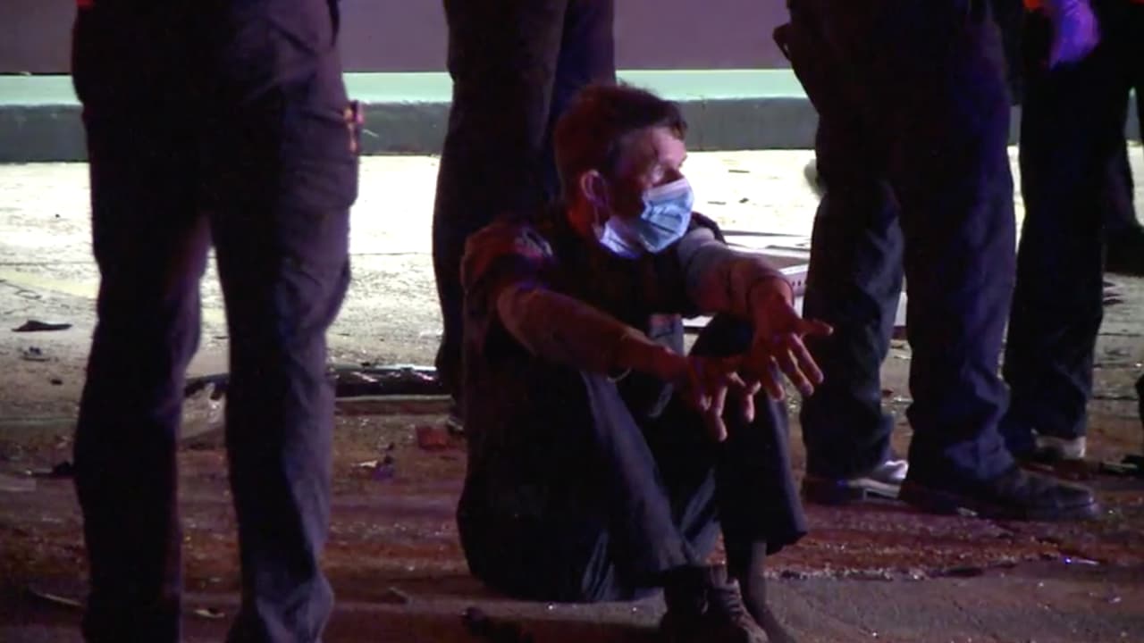 En el vehículo viajaba un joven quien todo el tiempo cooperó con los oficiales de la policía de Houston.