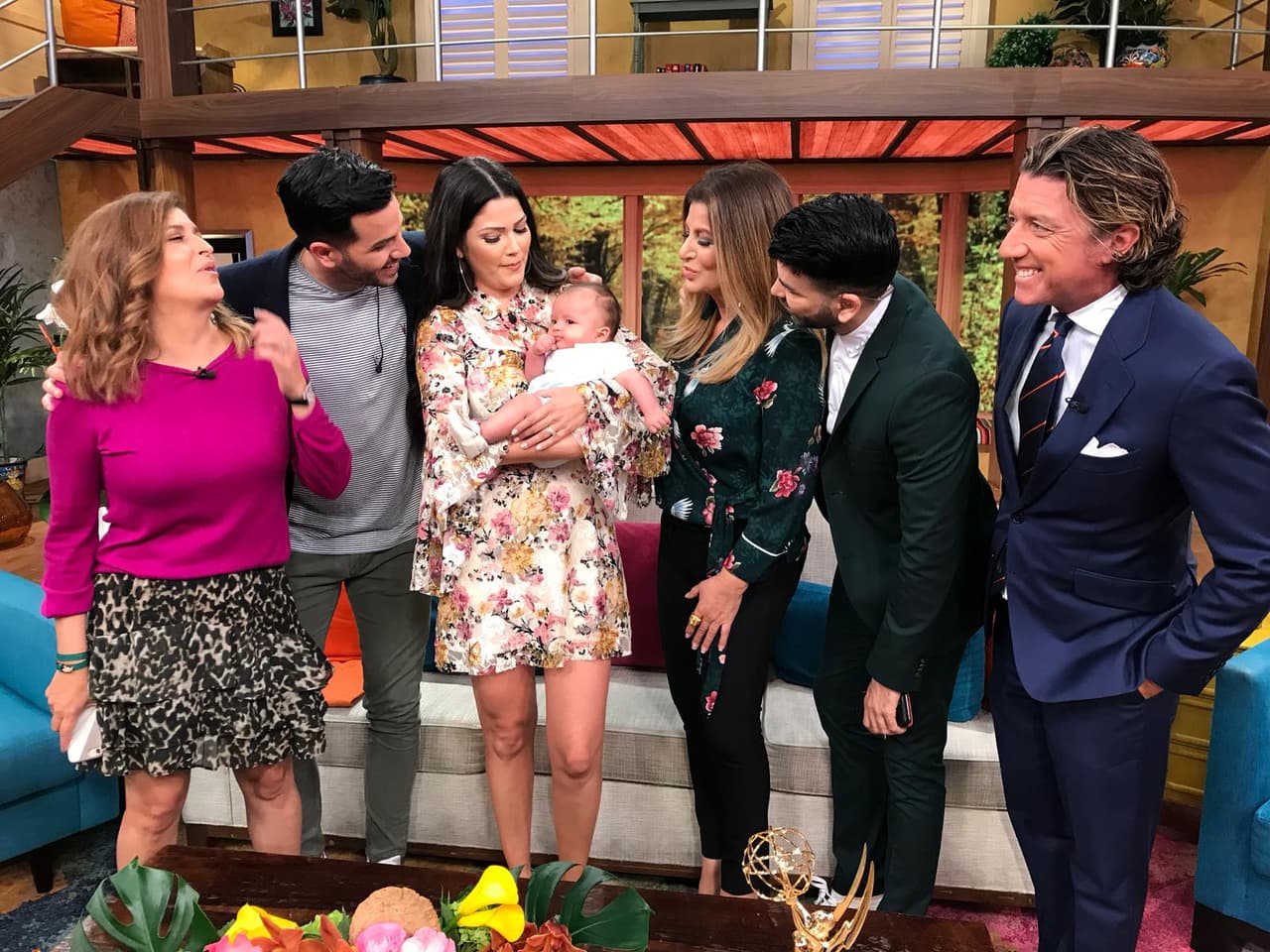 Para ella siempre ha sido importante compartir estos bellos momentos con su familia de Despierta América.